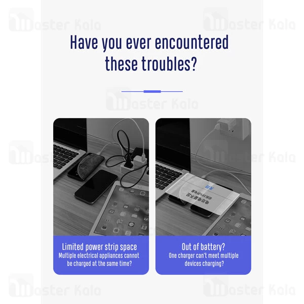 شارژر دیواری Joyroom HKL-USB59 Sharp Series 3.4A Intelligent 30W