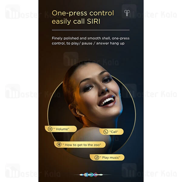 هندزفری بلوتوث دوگوش Joyroom JR-T03S Upgraded Gold Edition 2020