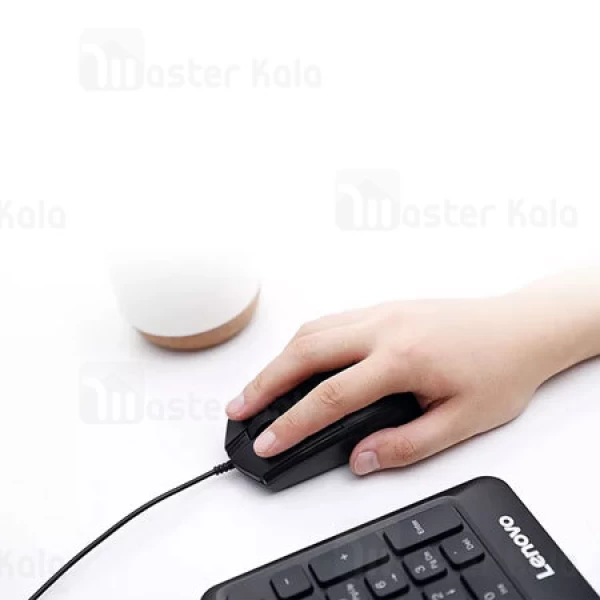 موس و کیبورد سیمی لنوو Lenovo KM102 Wired Mouse and Keyboard