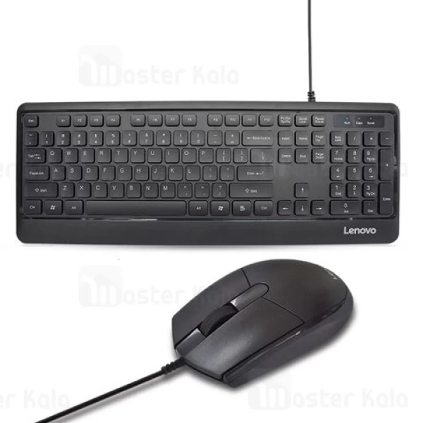 موس و کیبورد سیمی لنوو Lenovo KM102 Wired Mouse and Keyboard