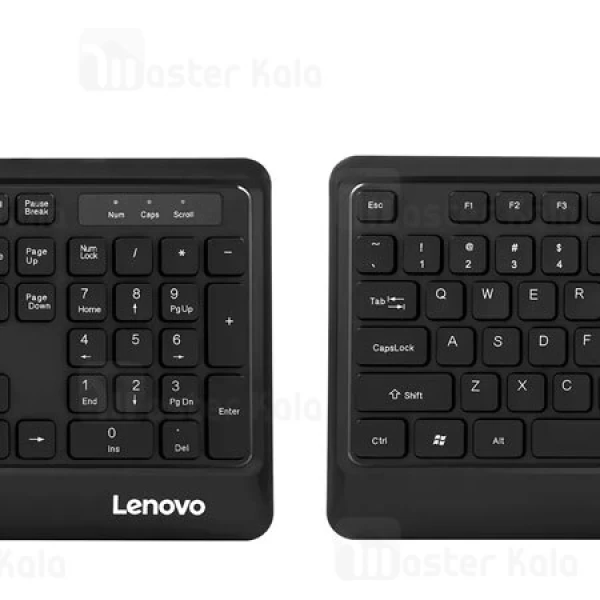 موس و کیبورد سیمی لنوو Lenovo KM102 Wired Mouse and Keyboard