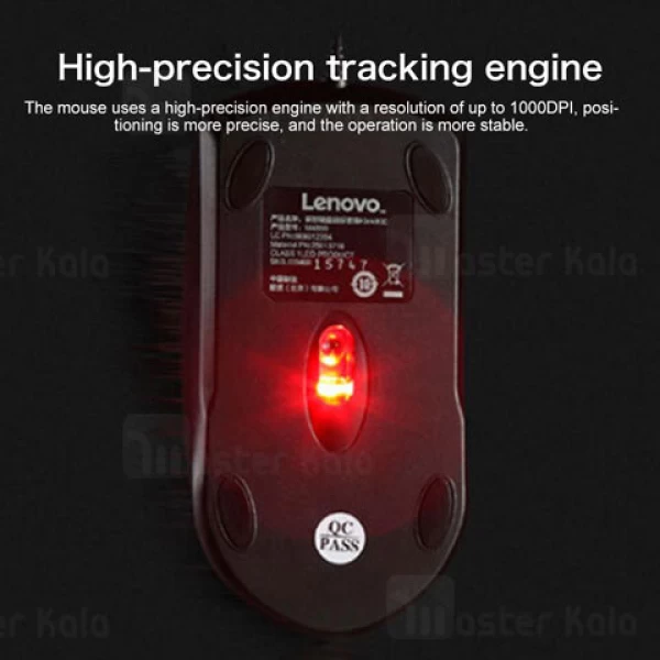 موس و کیبورد سیمی لنوو Lenovo KM4800 Wired Mouse and Keyboard