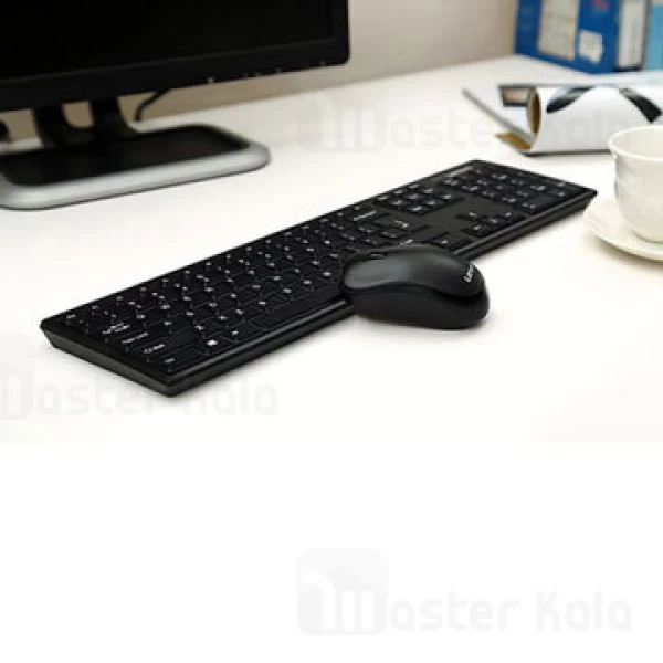 موس و کیبورد بی سیم لنوو Lenovo KN100 Wireless Combo Keyboard and Mouse Set