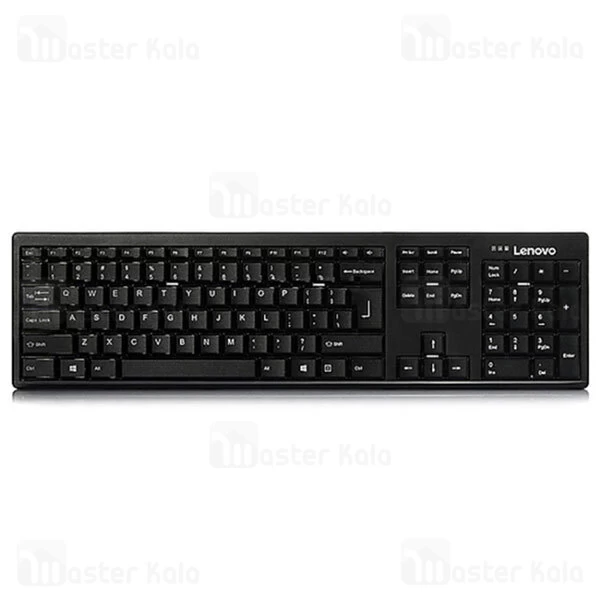 موس و کیبورد بی سیم لنوو Lenovo KN100 Wireless Combo Keyboard and Mouse Set