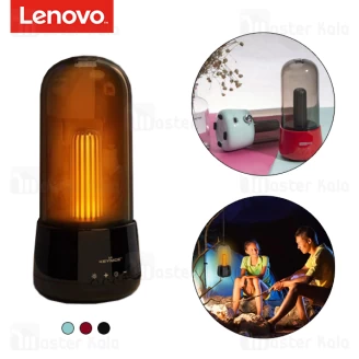 اسپیکر بلوتوث لنوو Lenovo L02 Portable TWS Bluetooth Light Speaker دارای چراغ