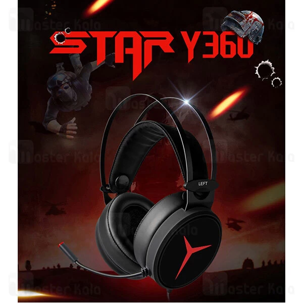 هدفون گیمینگ Lenovo Legion Star Y360 Wired Gaming Headphone