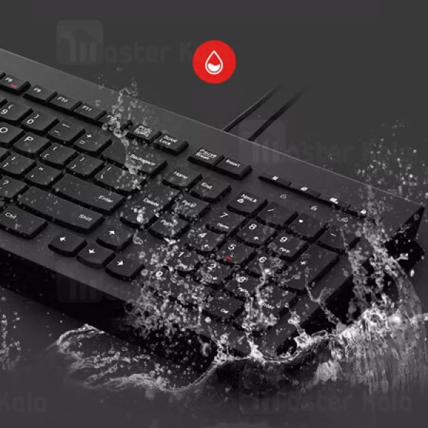 کیبورد سیمی لنوو Lenovo M120K Wired Ultra-thin chocolate Keyboard