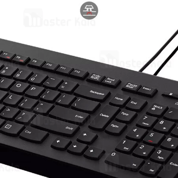کیبورد سیمی لنوو Lenovo M120K Wired Ultra-thin chocolate Keyboard