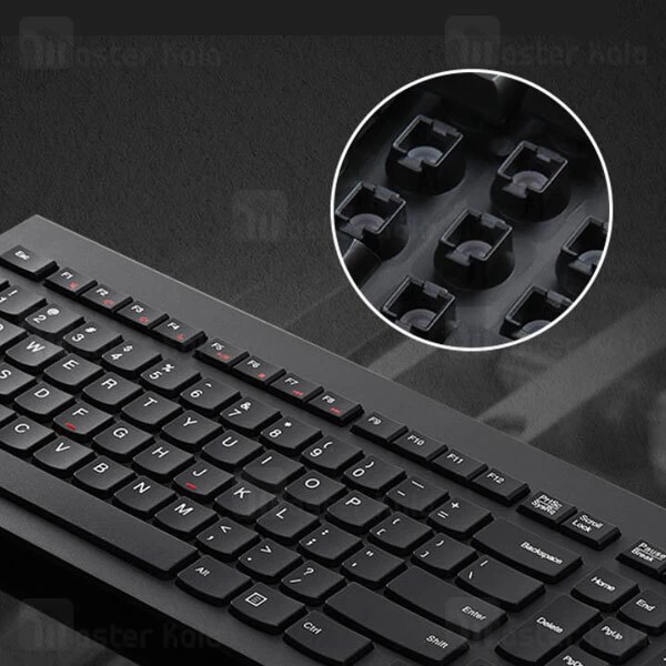موس و کیبورد وایرلس لنوو Lenovo M120PRO Wireless Mouse and Keyboard Set