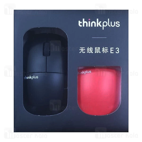 موس وایرلس سایلنت لنوو Lenovo Thinkplus E3 Silent Wireless Mouse دارای 5 کلید