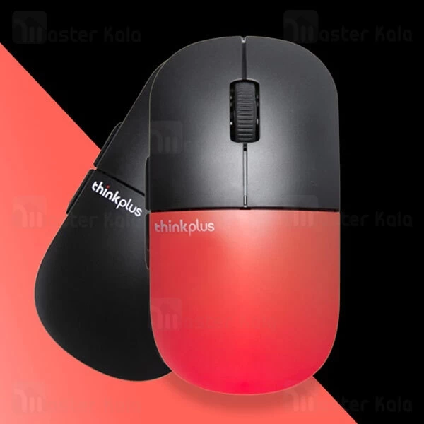 موس وایرلس سایلنت لنوو Lenovo Thinkplus E3 Silent Wireless Mouse دارای 5 کلید