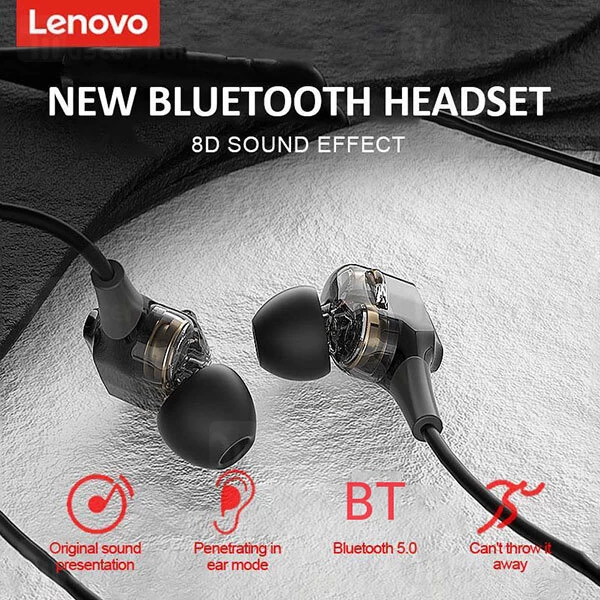هندزفری بلوتوث Lenovo XE66 Sport Wireless Bluetooth Earphone