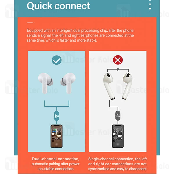 ﻿هندزفری بلوتوث Lenovo XT90 TWS Wireless Earphones