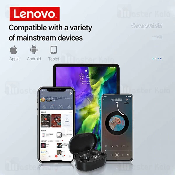هندزفری بلوتوث Lenovo XT91 HiFi True Wireless Bluetooth Earphone