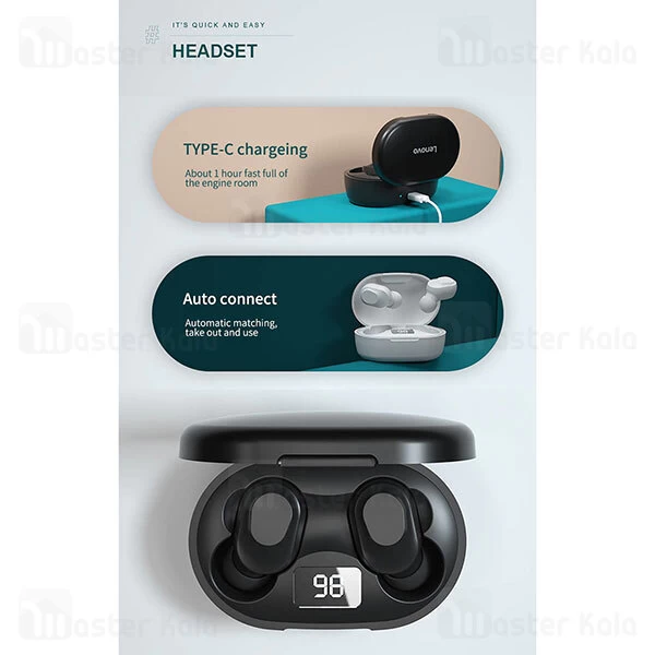 هندزفری بلوتوث Lenovo XT91 HiFi True Wireless Bluetooth Earphone