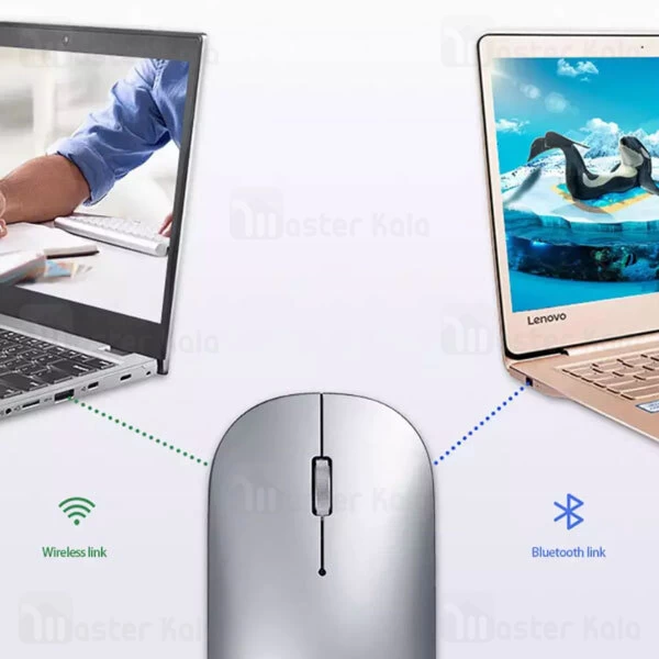 موس وایرلس سایلنت لنوو Lenovo Xiaoxin Air Bluetooth Wireless Mute Mouse