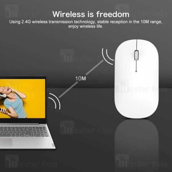 موس وایرلس سایلنت لنوو Lenovo Xiaoxin Air Handle Bluetooth Wireless Mute Mouse