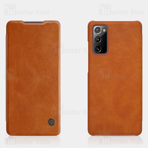 کیف چرمی نیلکین سامسونگ Samsung Galaxy S20 FE / S20 Fe 5G Nillkin Qin Leather Case
