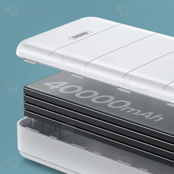 پاوربانک 40000 ریمکس Remax RPP-184 Leader Series Fast Charging Power bank توان 2.1 آمپر