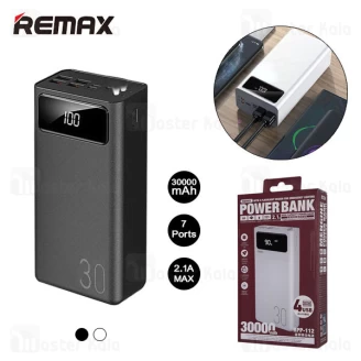 پاوربانک 30000 ریمکس Remax RPP-112 Mengine Series High Capacity Power bank توان 2.1 آمپر