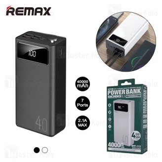 پاوربانک 40000 ریمکس Remax RPP-113 Mengine Series High Capacity Power bank توان 2.1 آمپر