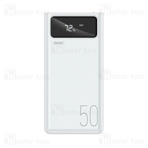 پاوربانک 50000 ریمکس Remax RPP-162 Mengine Series High Capacity Power bank توان 2.1 آمپر