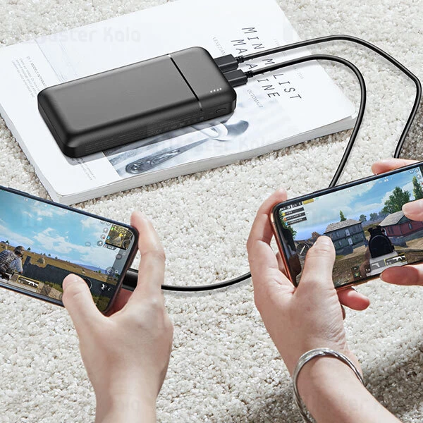 پاوربانک 20000 ریمکس Remax RPP-166 Lango Series Power Bank 2USB توان 2.1 آمپر