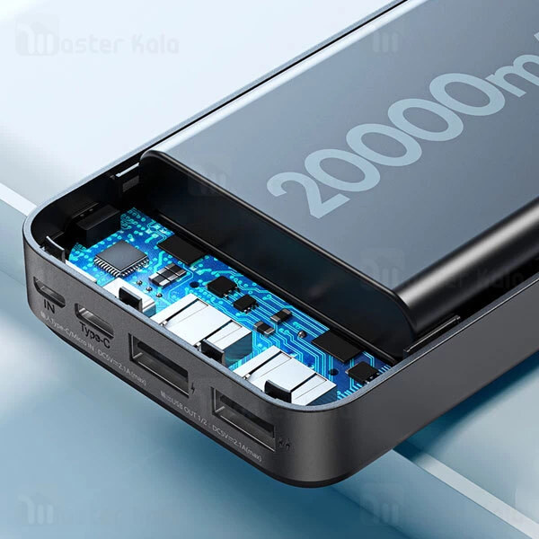 پاوربانک 20000 ریمکس Remax RPP-166 Lango Series Power Bank 2USB توان 2.1 آمپر