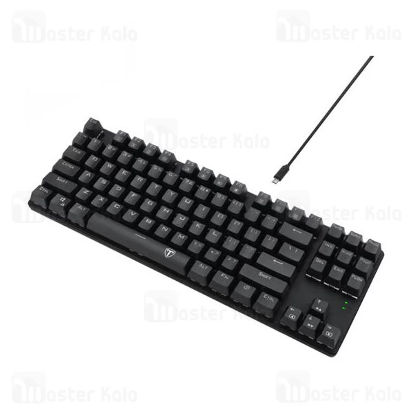 کیبورد گیمینگ سیمی T-Dagger Bora T-TGK313 Gaming Mechanical Keyboard Backlight