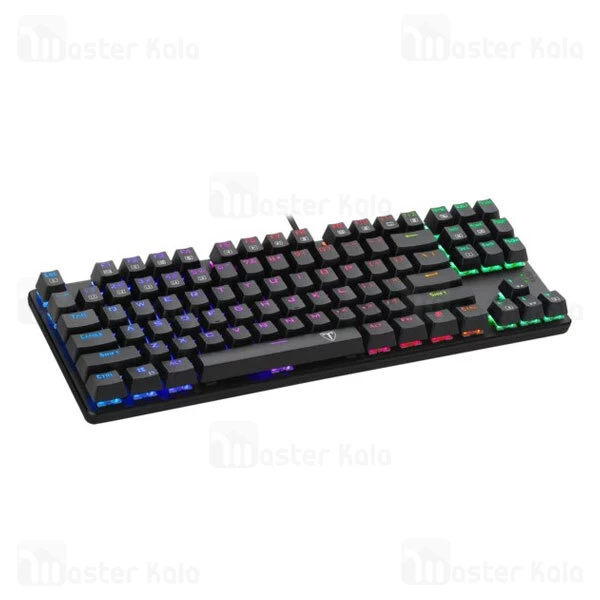 کیبورد گیمینگ سیمی T-Dagger Bora T-TGK315 Gaming Mechanical Keyboard RGB Backlighting