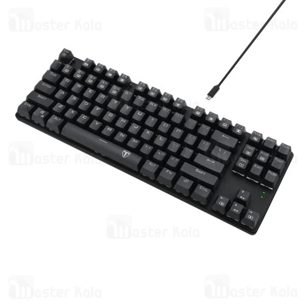 کیبورد گیمینگ سیمی T-Dagger Bora T-TGK315 Gaming Mechanical Keyboard RGB Backlighting