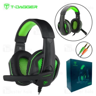هدفون سیمی گیمینگ T-Dagger Cook T-RGH100 Gaming Headset