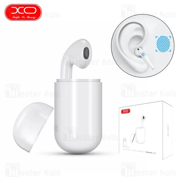 هندزفری بلوتوث تک گوش XO BE2 Single Earbud دارای داک شارژ