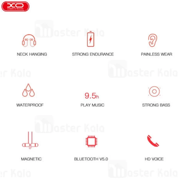 هندزفری بلوتوث XO BS13 Wireless Sport Bluetooth earphone