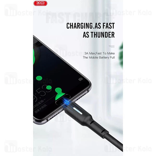 کابل میکرو یو اس بی XO NB112 microUSB Fast Data Cable 1m 3A