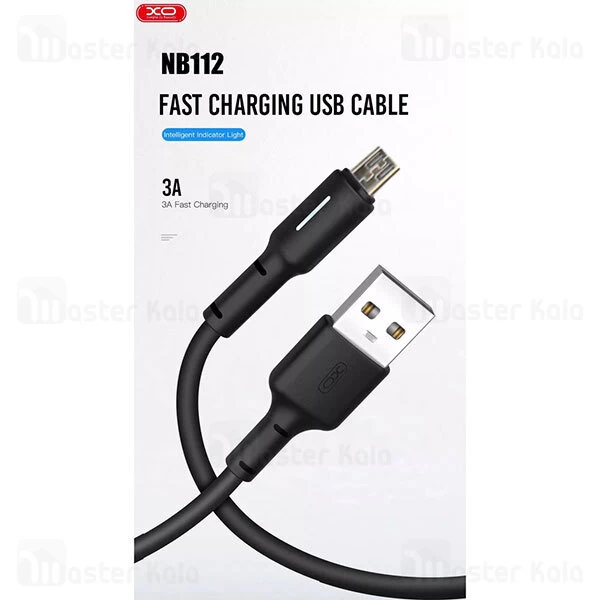 کابل میکرو یو اس بی XO NB112 microUSB Fast Data Cable 1m 3A
