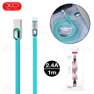 کابل میکرو یو اس بی ایکس او XO NB23 microUSB 2.4A 1m طول 1 متر و توان 2.4 آمپر