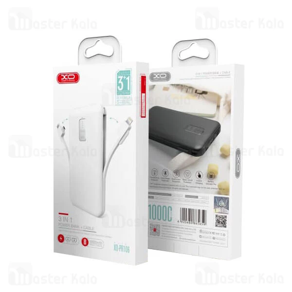 پاوربانک 10000 ایکس او XO PR106 10000mAh Power Bank توان 2 آمپر