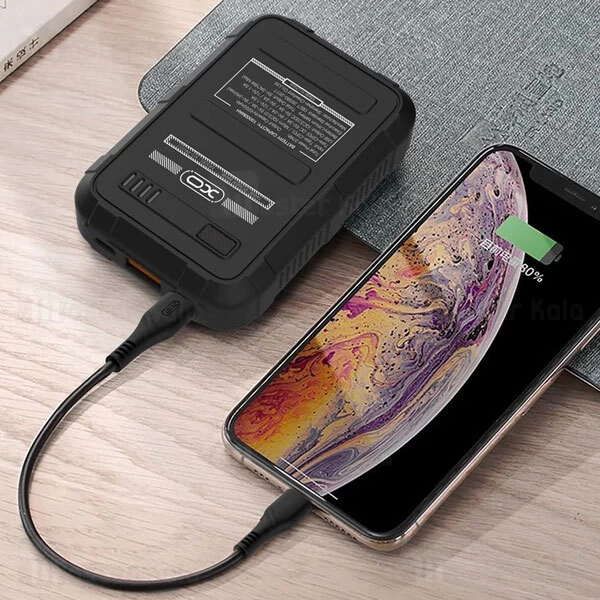 پاوربانک 10000 فست شارژ ایکس او XO PR107 Fast Charge Power Bank توان 18 وات همراه با کابل