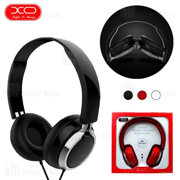 هدفون سیم دار ایکس او XO S19 Wired Foldable Headset