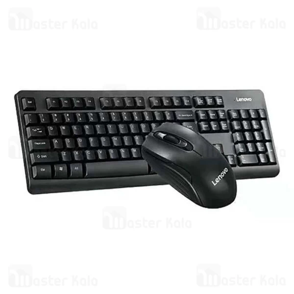 موس و کیبورد بی سیم لنوو Lenovo KN101 Simple Wireless Keyboard and Mouse Set