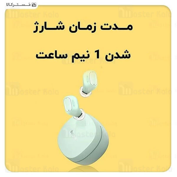 هندزفری بلوتوث دوگوش بیسوس Baseus Encok WM01 True Wireless Earphones NGWM01-01