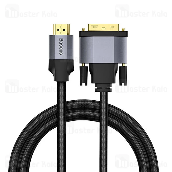 کابل HDMI به DVI بیسوس Baseus Enjoyment Series HDMI Male To DVI Male Adapter Cable 1m