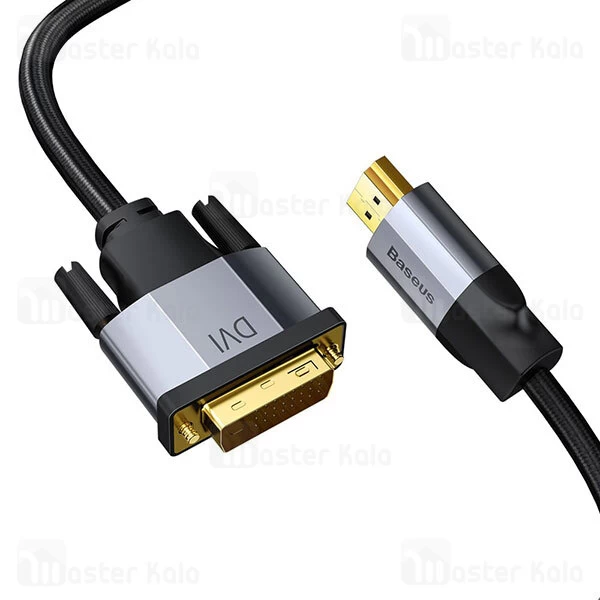 کابل HDMI به DVI بیسوس Baseus Enjoyment Series HDMI Male To DVI Male Adapter Cable 1m