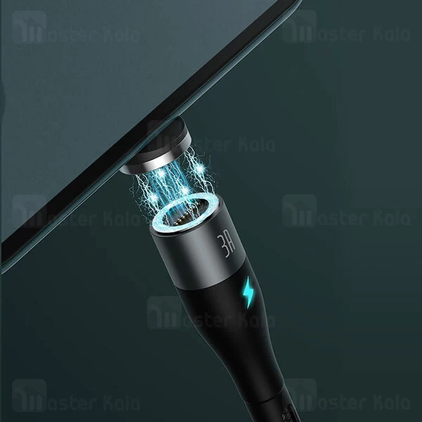 کابل تایپ سی Baseus Zinc Magnetic CATXC-MG1 Type-C 3A 1m Cable