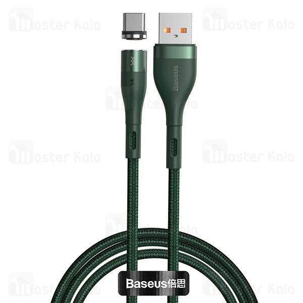 کابل تایپ سی Baseus Zinc Magnetic CATXC-MG1 Type-C 3A 1m Cable