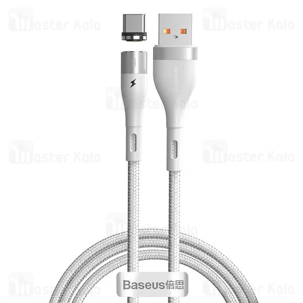 کابل تایپ سی Baseus Zinc Magnetic CATXC-MG1 Type-C 3A 1m Cable
