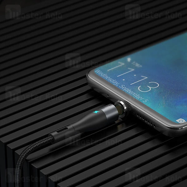 کابل تایپ سی Baseus Zinc Magnetic CATXC-MG1 Type-C 3A 1m Cable