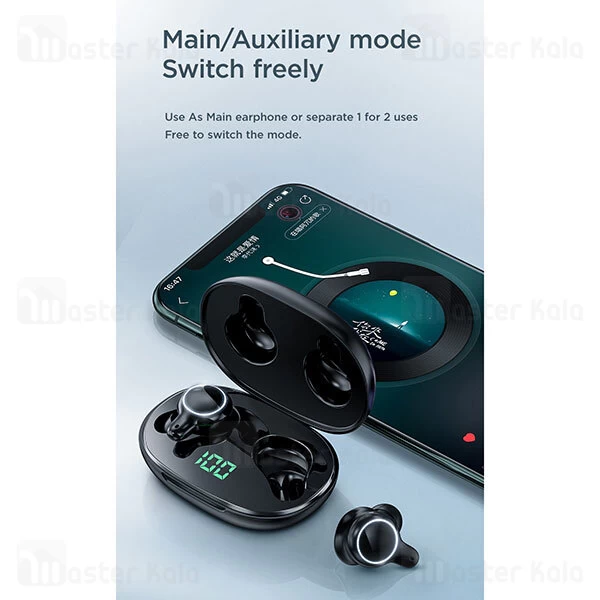 هندزفری بلوتوث Joyroom JR-T12 TWS HiFi True Wireless Stereo Bluetooth Earphones