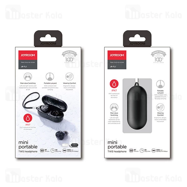 هندزفری بلوتوث دوگوش جویروم Joyroom JR-TL1 Mini Portable TWS Headphone